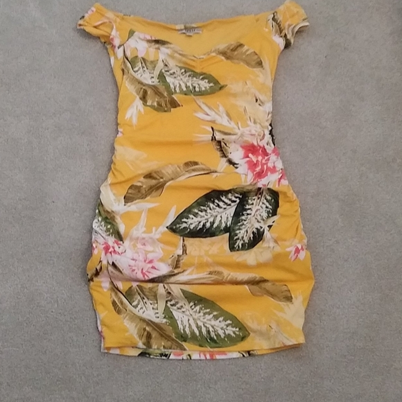 GUESS OFF-SHOULDER DRESS - Picture 4 of 4